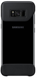Husa de protectie din 2 piese compatibila cu Samsung Galaxy S8 Plus Silicon margini intarite Negru 