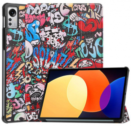 Husa de protectie flip cover compatibila cu Xiaomi Pad 5 Pro 12.4 FoldPro piele ecologica Urban vibe Multicolor 