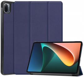 Husa de protectie flip cover compatibila cu Xiaomi Pad 5/5 Pro 2021 11 FoldPro piele ecologica Albastru 