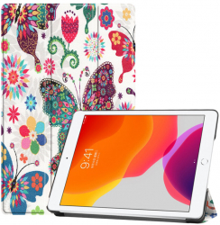 Husa de protectie flip cover pentru tableta compatibila cu Apple iPad 10 2019/2020/2021 10.2 FoldPro piele ecologica model Fluture Mul 