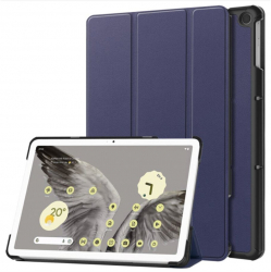 Husa de protectie flip cover pentru tableta compatibila cu Google Pixel Tablet FoldPro tip stand piele ecologica Albastru 