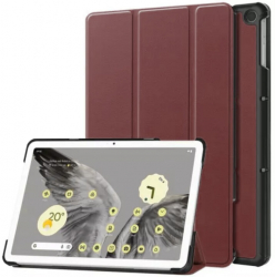 Husa de protectie flip cover pentru tableta compatibila cu Google Pixel Tablet FoldPro tip stand piele ecologica Rosu 