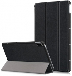 Husa de protectie flip cover pentru tableta compatibila cu Huawei Matepad 10.4 2020/2022 FoldPro tip stand piele ecologica Negru 