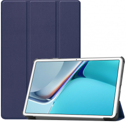 Husa de protectie flip cover pentru tableta compatibila cu Huawei Matepad 11 2021 FoldPro tip stand piele ecologica Albastru 