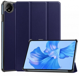 Husa de protectie flip cover pentru tableta compatibila cu Huawei Matepad Pro 11 2022 FoldPro tip stand piele ecologica Albastru 