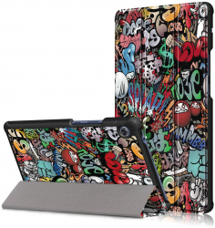 Husa de protectie flip cover pentru tableta compatibila cu Huawei Matepad T8 FoldPro tip stand piele ecologica Urban Vibe Multicolor 