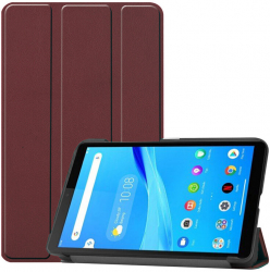 Husa de protectie flip cover pentru tableta compatibila cu Lenovo Tab M7 FoldPro tip stand piele ecologica Rosu 