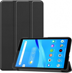 Husa de protectie flip cover pentru tableta compatibila cu Lenovo Tab M7 FoldPro tip stand piele ecologica Negru 