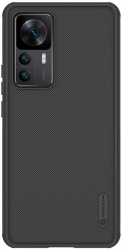Husa de protectie Nilkin compatibila cu Xiaomi 12T/12T Pro Super Frosted Shield Pro anti alunecare TPU Negru 