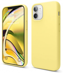 Husa de protectie pentru iPhone 12 Mini Galben 