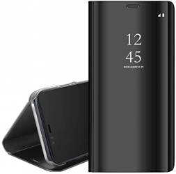 Husa de protectie pentru Samsung Galaxy S22 5G flip Clearview Negru 