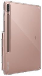 Husa de protectie pentru tableta compatibila cu Samsung Galaxy Tab S7 Plus 12.4 T970/T976 Fusion X flexibila Transparent 
