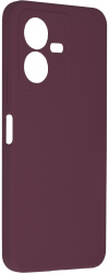 Husa de protectie pentru Vivo Y22s din silicon Soft Edge Plum Violet Mov 