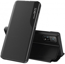 Husa Protectie pentru Xiaomi Mi 10T 5G/Mi 10T Pro 5G Precision Fit eFold Series O5731 Piele ecologica Negru 