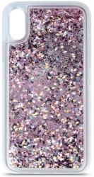 Husa Liquid Sparkle pentru Iphone 13 Mini Roz 