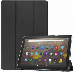 Husa pentru Amazon Fire HD 10 2021/Amazon Fire HD 10 Plus 2021 FoldPro F705 Black 
