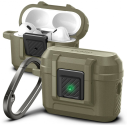 Husa pentru Apple AirPods Pro 1/2 Lock Fit M454 Vintage Khaki 