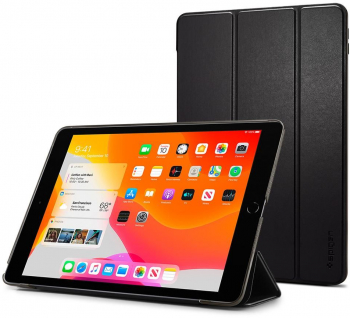 Husa Protectoare pentru Tableta Apple iPad 10.2 2021/2020/2019 Advanced Case Smart Fold Pro V216 TPU Intense Darkness 