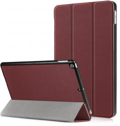 Husa Protectoare pentru Tableta Apple iPad 7 10.2 2019 Precision Shell FoldPro V305 Microfibra Rosu 