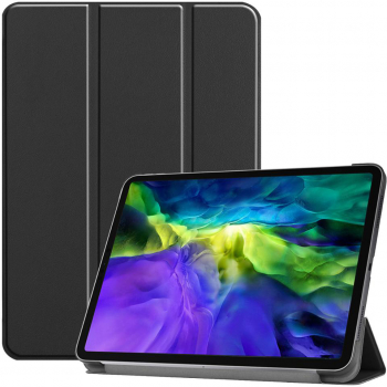 Husa Protectoare pentru Tableta Apple iPad Pro 11 2018/2020/2021/2022 Precision Shell FoldPro V299 Microfibra Intense Darkness 