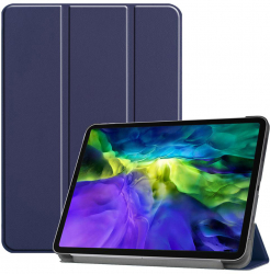 Husa Protectoare pentru Tableta Apple iPad Pro 12.9 2018/2020/2021/2022 Sleek Defense FoldPro V315 Microfibra Blue 