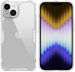 Husa pentru Apple iPhone 14 Plus Nillkin Nature TPU Pro Case Transparent 