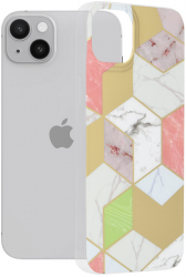 Husa pentru Apple iPhone 14 Plus Techsuit Marble Series Purple Hex 