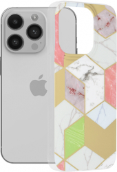 Husa pentru Apple iPhone 14 Pro Techsuit Marble Series Purple Hex 