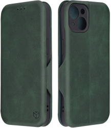 Husa Cu Grad Ridicat de Protectie pentru iPhone 14 Techsuit Safe Wallet Plus Xtreme Armor Verde 