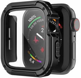 Husa pentru Apple Watch 4/5/ 6/ SE/SE 2 40mm + Folie Watch Armor 360 F800 Black 