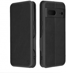 Husa Cu Grad Ridicat de Protectie pentru Google Pixel 7 Techsuit Safe Wallet Plus Impact Safe Intense Darkness 