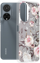 Husa Cu Grad Ridicat de Protectie pentru Honor X7 Grip Pro B2662 Thermoresistant plastic Bloom of Ruth Titanium Grey 