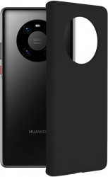 Husa Protectie pentru Huawei Mate 40 Pro Precision Fit Soft Edge Silicon Flexe O5393 Silicon Flex Negru 