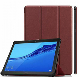 Husa Protectoare pentru Tableta Huawei Mediapad T3 10 Sleek Defense FoldPro V252 Microfibra Rosu 