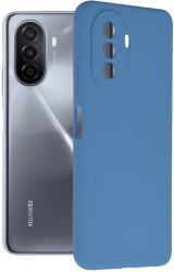 Husa Protectie pentru Huawei nova Y70 Lightweight Soft Edge Silicon Flexe G2688 Silicon Flex Albastru 