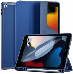 Husa pentru iPad 10.2 2019/2020/2021 Rebound Pencil Z339 Navy Blue 