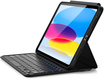 Husa Protectoare pentru Tableta iPad 10 2022 10.9 Xtreme Armor Ascend Keyboard Lite V94 PC Intense Darkness 
