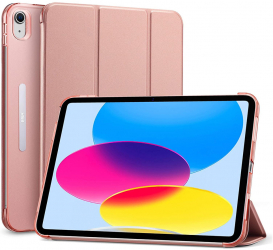Husa pentru iPad 10 2022 10.9 Ascend Trifold Z469 Rose Gold 