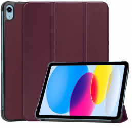 Husa Protectoare pentru Tableta iPad 10 2022 10.9 Xtreme Armor FoldPro V172 Microfibra Elegant Ruby 