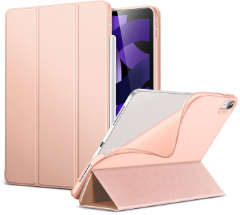 Husa Protectoare pentru Tableta iPad Air 4 2020/Air 5 2022 Sleek Defense Rebound Slim V40 TPU Strawberry Gold 