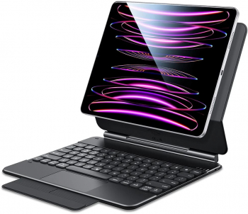 Husa pentru iPad Air 4/5 2020/2022/iPad Pro 11 2018/2020/2021/2022 Rebound Magnetic Keyboard Z569 Black 