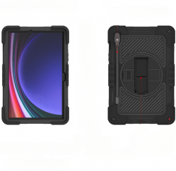 Husa pentru iPad mini 6 2021 StripeShell 360 S824 Black 