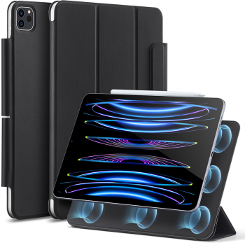 Husa pentru iPad Pro 11 2018/2020/2021/2022 Rebound Magnetic Z369 Rugged Black 