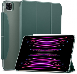 Husa pentru iPad Pro 12.9 2021/2022 Ascend Trifold F465 Forest Green 
