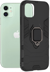 Husa pentru iPhone 11 Techsuit Silicone Shield Black 