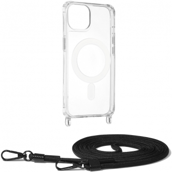 Husa Protectie pentru iPhone 13 UltraX Acrylic MagSafe Crossbody G70 Termoplastic Negru 