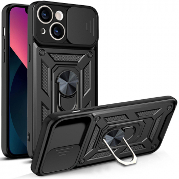 Husa pentru iPhone 13 Techsuit CamShield Series Black 
