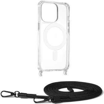 Husa Protectie pentru iPhone 13 Pro UltraX Acrylic MagSafe Crossbody G73 Termoplastic Negru 