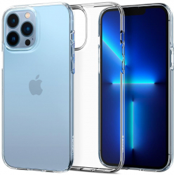 Husa Protectie pentru iPhone 13 Pro Max Heavy Duty Liquid Crystal O3510 Termoplastic Clear 