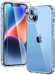 Husa pentru iPhone 14 Pro + Folie Project Zero Z301 Clear 